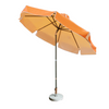 Kantelbare terrasparasols met volants – 2,7m x 2,7m