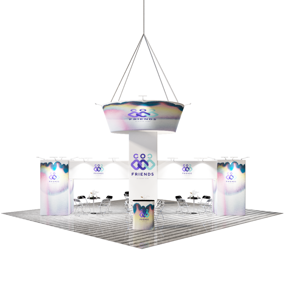 Modular Booth Kits 6m x 6m - Model 8