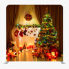 Kerstmis RECHTE SPANNING STOF MEDIA WAND - 3