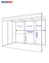 Shell-schema Tentoonstellingsgraphics (volledige dekking naadloos)