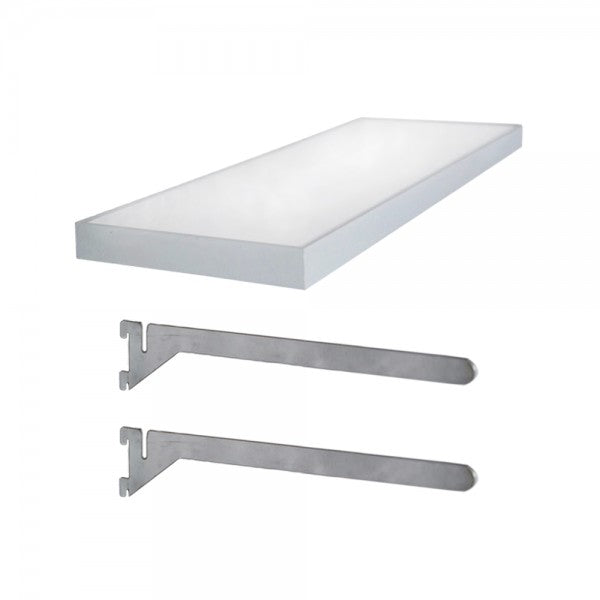 SEG Pop-up Display met tv-beugel en externe planken