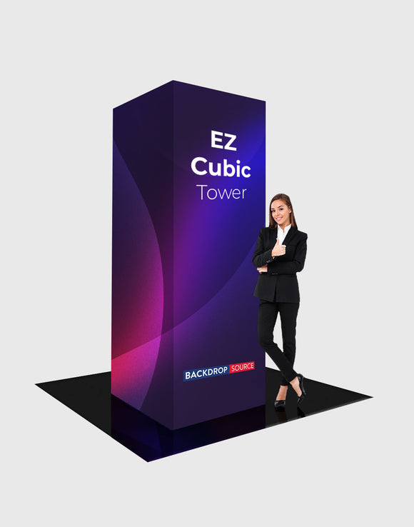 EZ Cubic Tower stoffendisplay