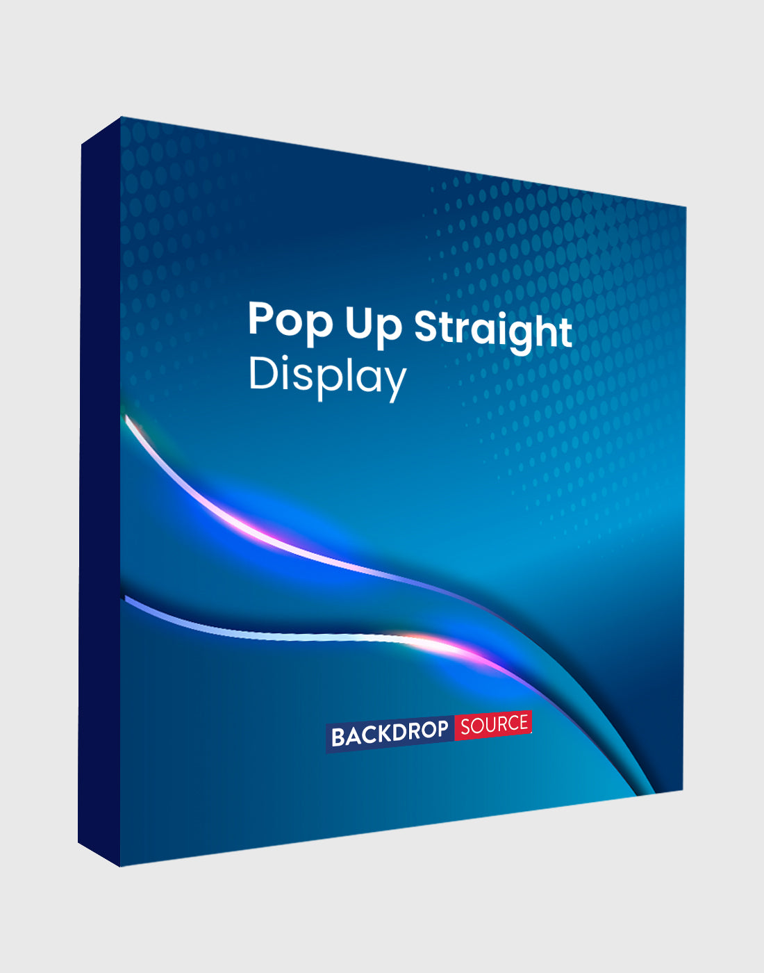 Stoffen Pop Up Rechte Display voor alle tentoonstellingen