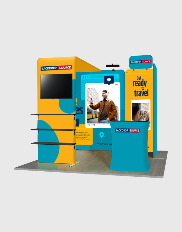 Draagbare tentoonstellingsdisplay 3m x 3m - Model 31