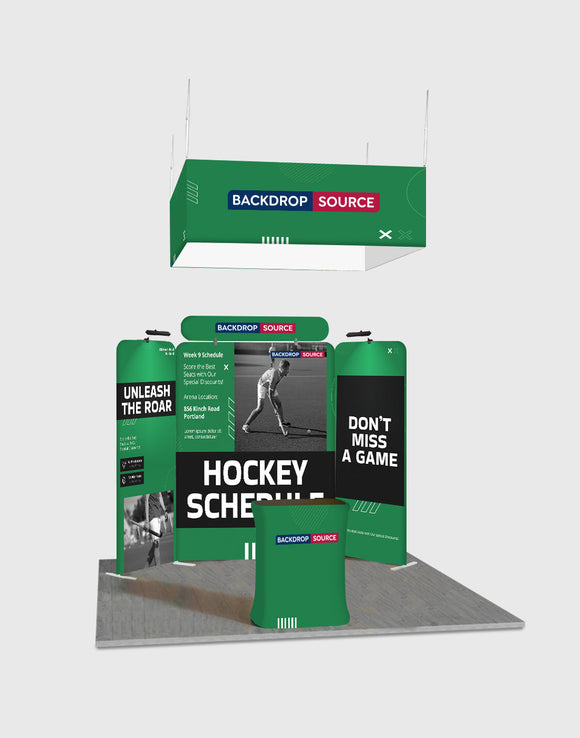 Draagbare tentoonstellingsdisplay 3m x 3m - Model 32