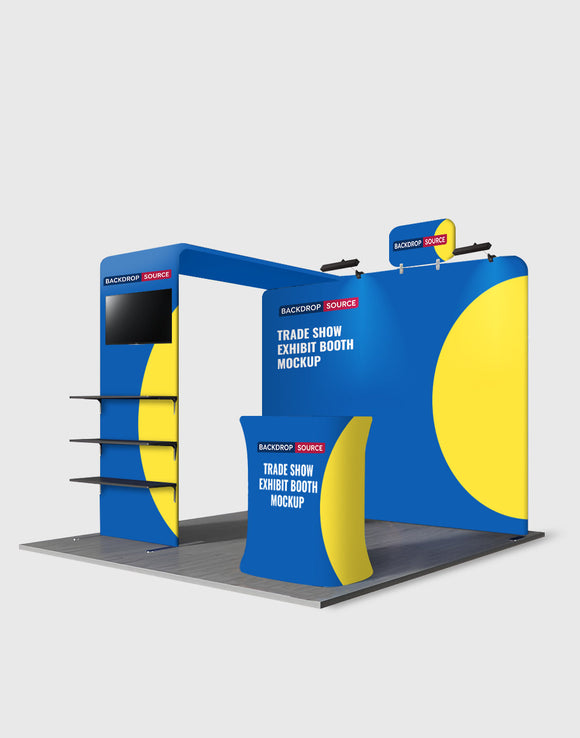 Draagbare tentoonstellingsdisplay 3m x 3m - Model 17