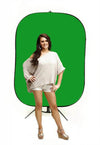 Omkeerbare Chromakey Groen en Blauw Pop-up Achtergrond 1,5m x 2,1m