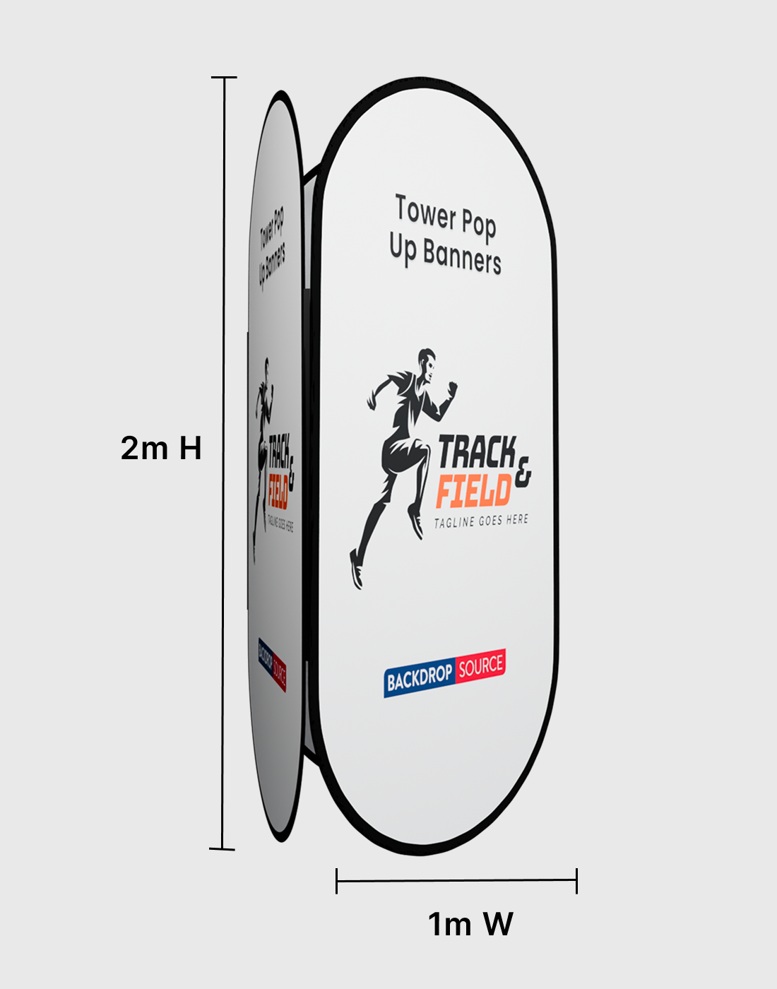 Toren pop-up banners