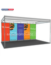 Schaalschema Tentoonstellingsgrafiek voor een stand van 5 m breed en 3 m diep