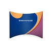 180° gebogen omhullende wand