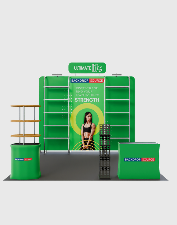 Draagbare tentoonstellingsdisplay 3m x 3m - Model 20