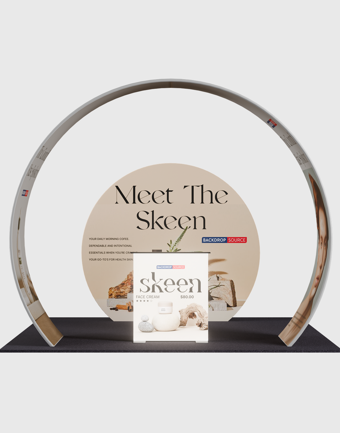 Draagbare tentoonstellingsdisplay 3m x 3m - Model 34