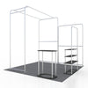 Draagbare tentoonstellingsdisplay 3m x 3m - Model 15