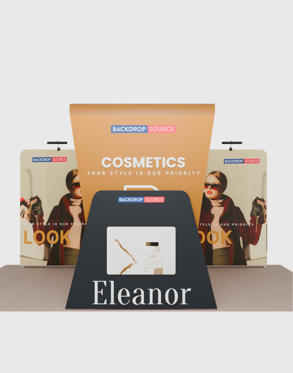 Draagbare tentoonstellingsdisplay 6m x 3m - Model 14