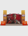Draagbare tentoonstellingsdisplay 3m x 6m - Model 7