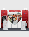 Draagbare tentoonstellingsdisplay 3m x 3m - Model 38
