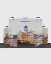 Draagbare tentoonstellingsdisplay 3m x 6m - Model 6