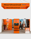 Draagbare tentoonstellingsdisplay 3m x 6m - Model 13