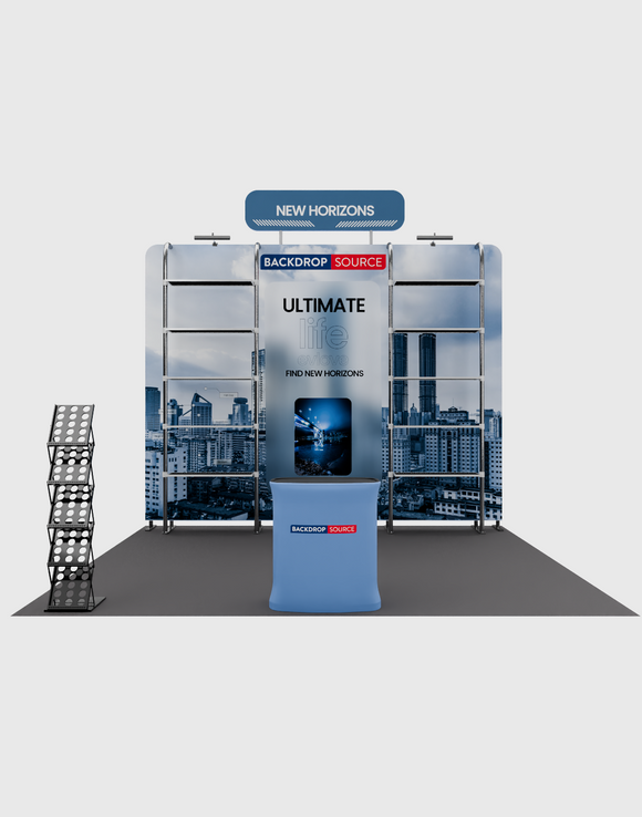 Draagbare tentoonstellingsdisplay 3m x 3m - Model 28