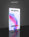 SEG Frameloze stoffen LED-lichtbakdisplay - 1 m B x 2 m H