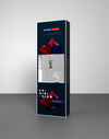 SEG Popup - Interne vitrine met verzonken LED-ring