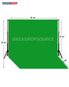 6 m B x 6 m H Chroma Key Groene Fotografie Achtergrond met Achtergrondstandaard
