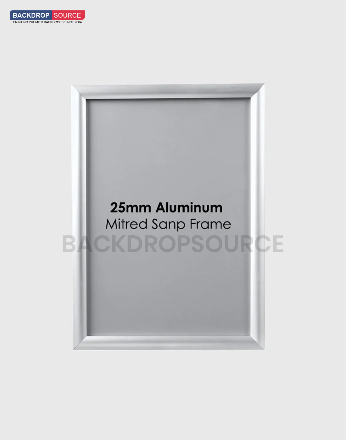 25 mm aluminium klikframe