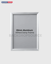 25 mm aluminium klikframe