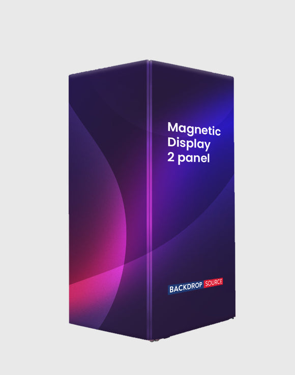 Magnetische scheidingswanddisplays - 2 panelen