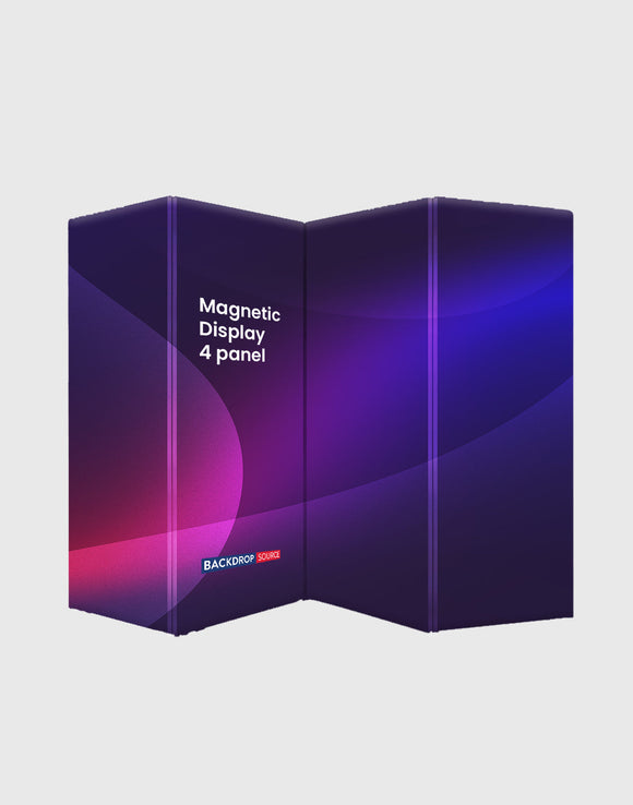Magnetische scheidingswanddisplays - 4 panelen