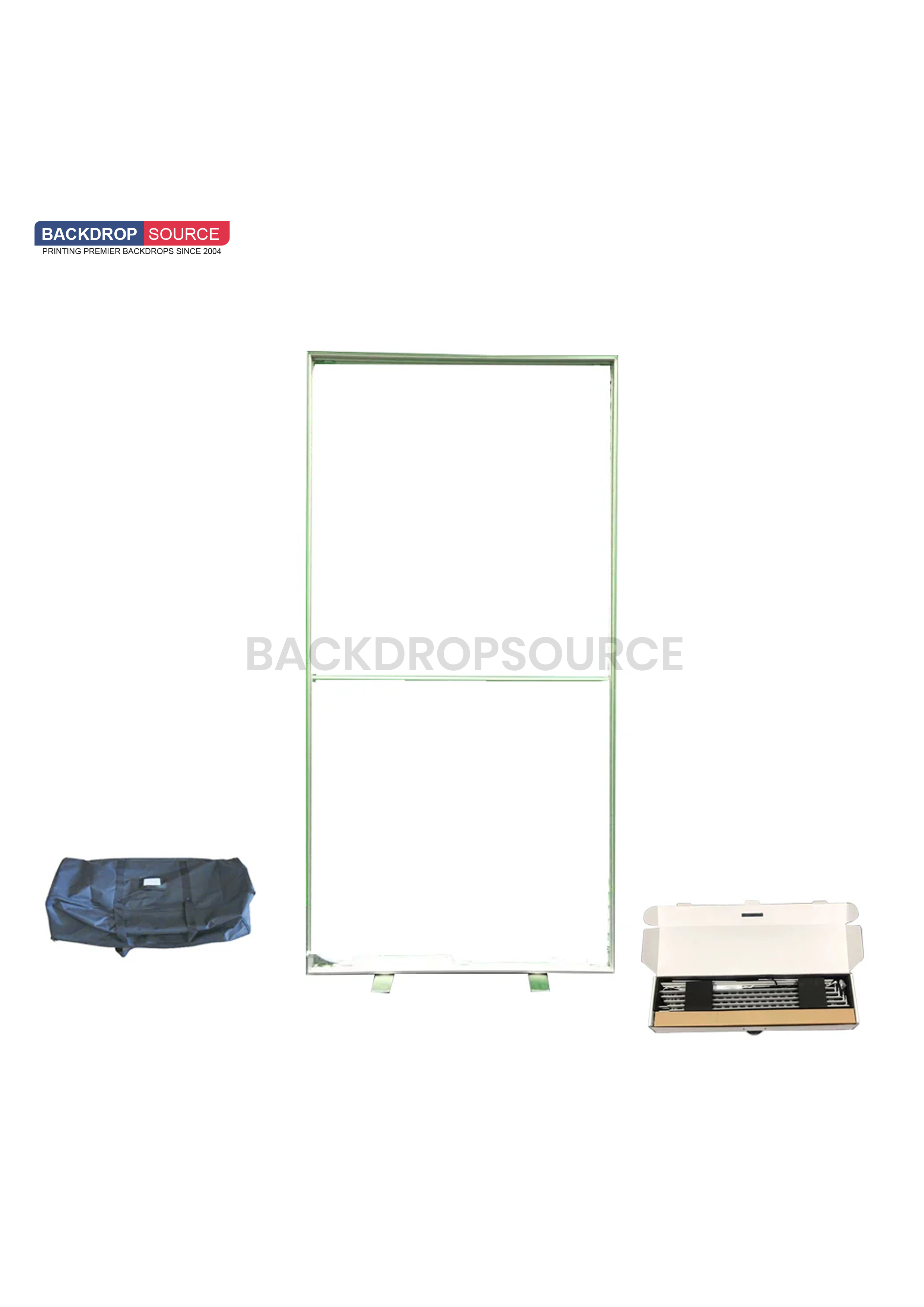 SEG Frameloze stoffen LED-lichtbakdisplay - 0,8 m B x 2 m H