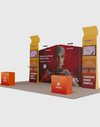 Draagbare tentoonstellingsdisplay 3m x 6m - Model 7