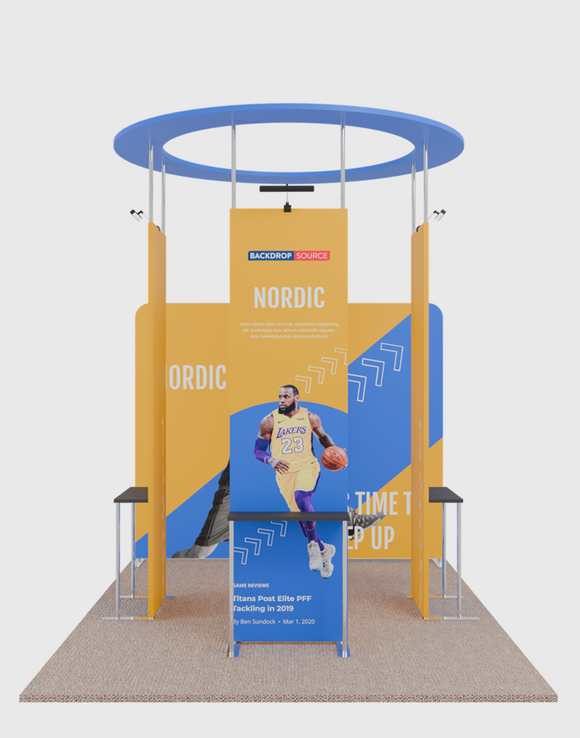 Modulaire standbouwpakketten 6m x 6m - Model 10
