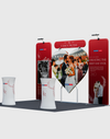 Draagbare tentoonstellingsdisplay 3m x 3m - Model 38