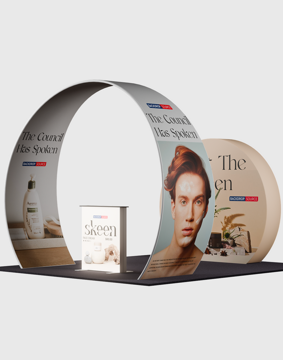 Draagbare tentoonstellingsdisplay 3m x 3m - Model 34