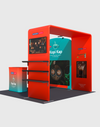 Draagbare tentoonstellingsdisplay 3m x 3m - Model 37