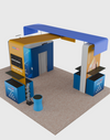 Modulaire standbouwpakketten 6m x 6m - Model 12