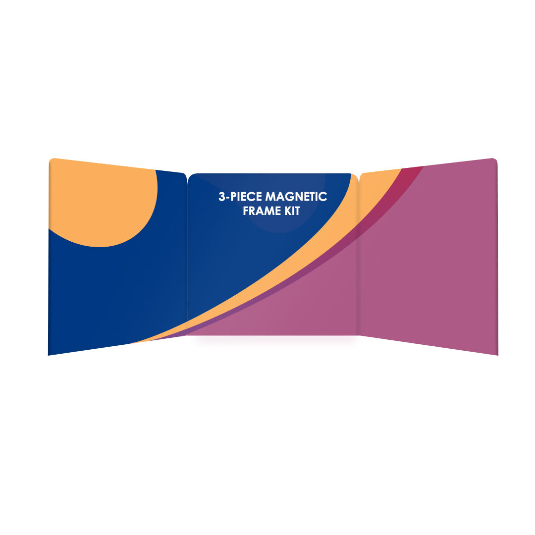 Magnetische scheidingswanddisplays - 3 panelen