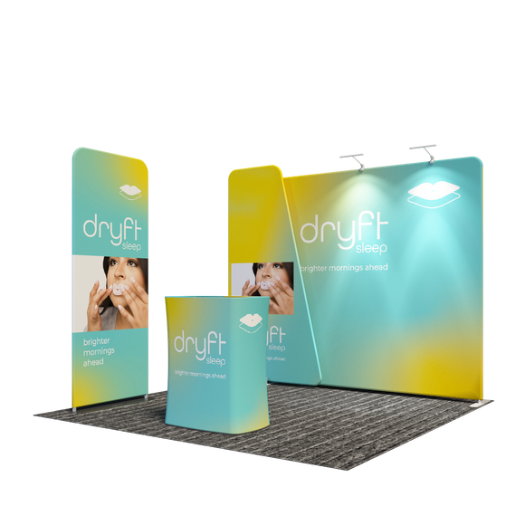 Draagbare tentoonstellingsdisplay 3m x 3m - Model 24