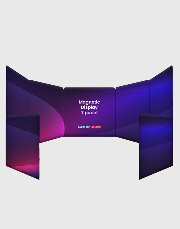 Magnetische scheidingswanddisplays - 7 panelen