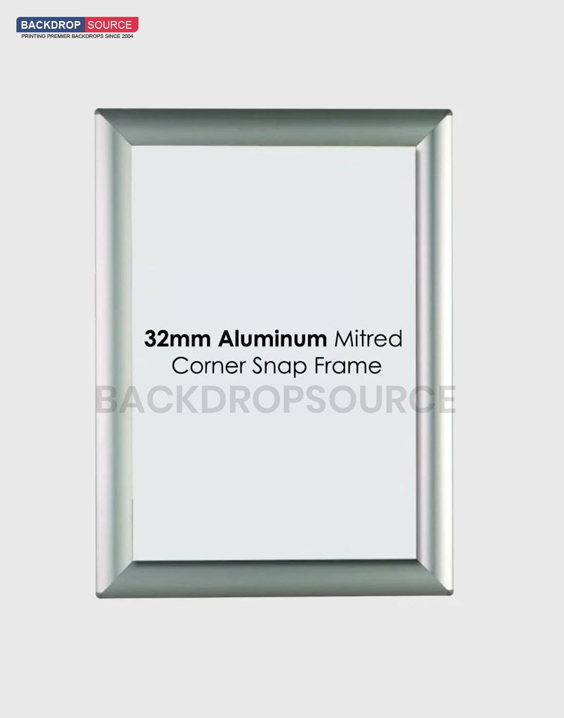 32 mm aluminium klikframe