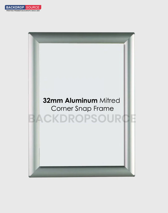 32 mm aluminium klikframe