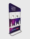 Schuine muur met planken