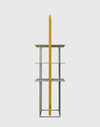 EZ Display Banner Stand met Planken
