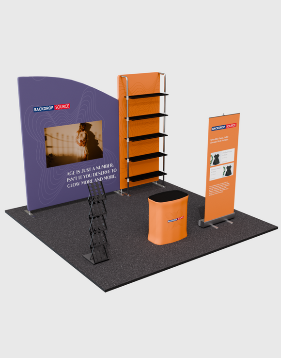 Draagbare tentoonstellingsdisplay 3m x 3m - Model 18