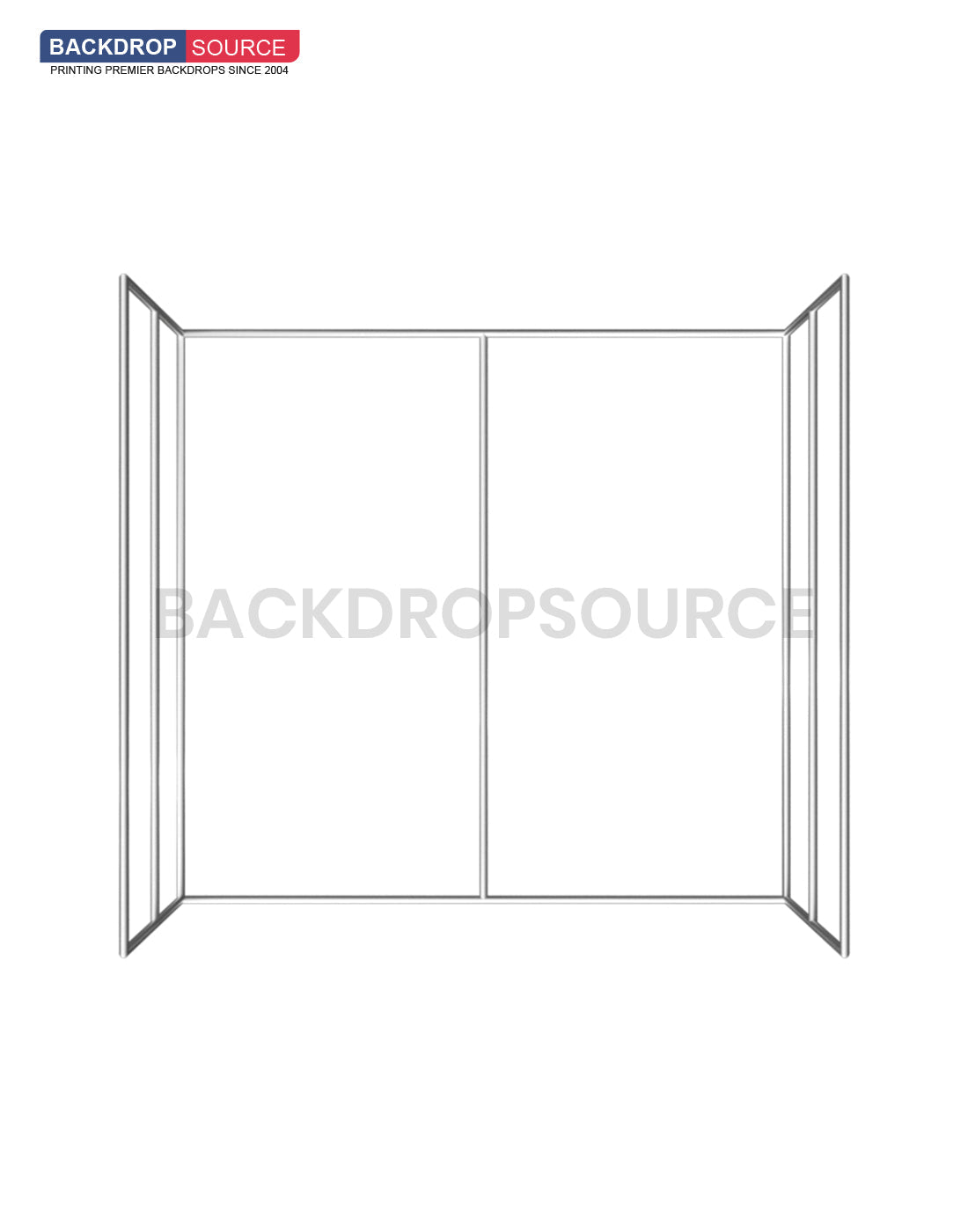 Op maat gemaakte 3-zijdige fotohokjesbehuizing