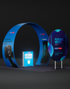 Draagbare tentoonstellingsdisplay 3m x 3m - Model 33