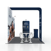 Draagbare tentoonstellingsdisplay 3m x 3m - Model 15