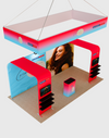 Draagbare tentoonstellingsdisplay 3m x 6m - Model 15