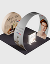 Draagbare tentoonstellingsdisplay 3m x 3m - Model 34